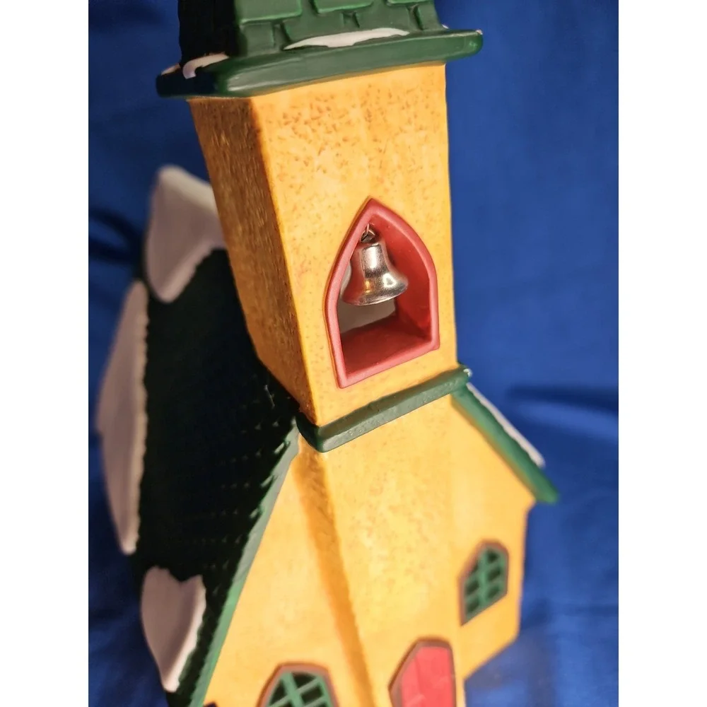 Dept. 56 Lighted Church Merry Makers Monk Mountain Chapel Vintage 14